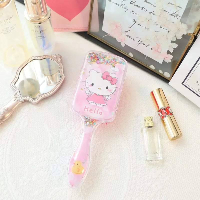 Kawaii glitter hair brush - brush - cinnamoroll - comb - glitter - hair