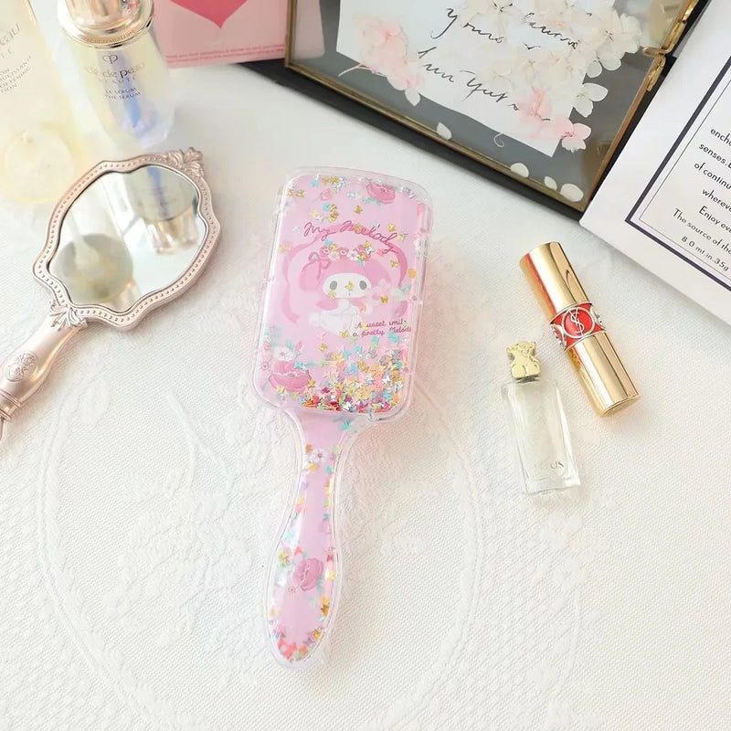 Kawaii glitter hair brush - brush - cinnamoroll - comb - glitter - hair