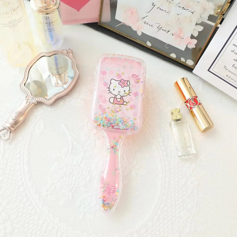 Kawaii glitter hair brush - brush - cinnamoroll - comb - glitter - hair