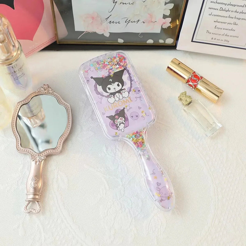 Kawaii glitter hair brush - brush - cinnamoroll - comb - glitter - hair