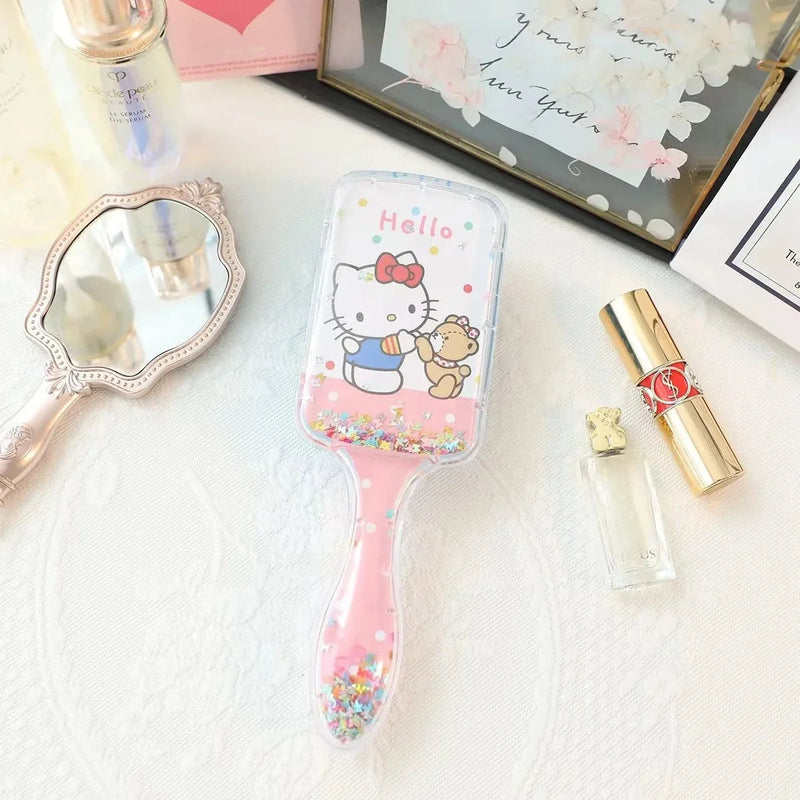 Kawaii glitter hair brush - brush - cinnamoroll - comb - glitter - hair