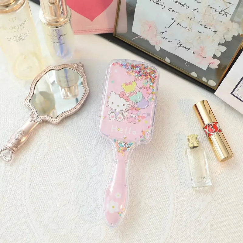 Kawaii glitter hair brush - brush - cinnamoroll - comb - glitter - hair