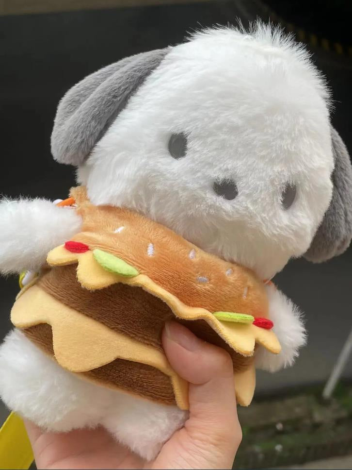 Kawaii hamburger puppy bag - big mac - burger - cross body bag - cute - fox