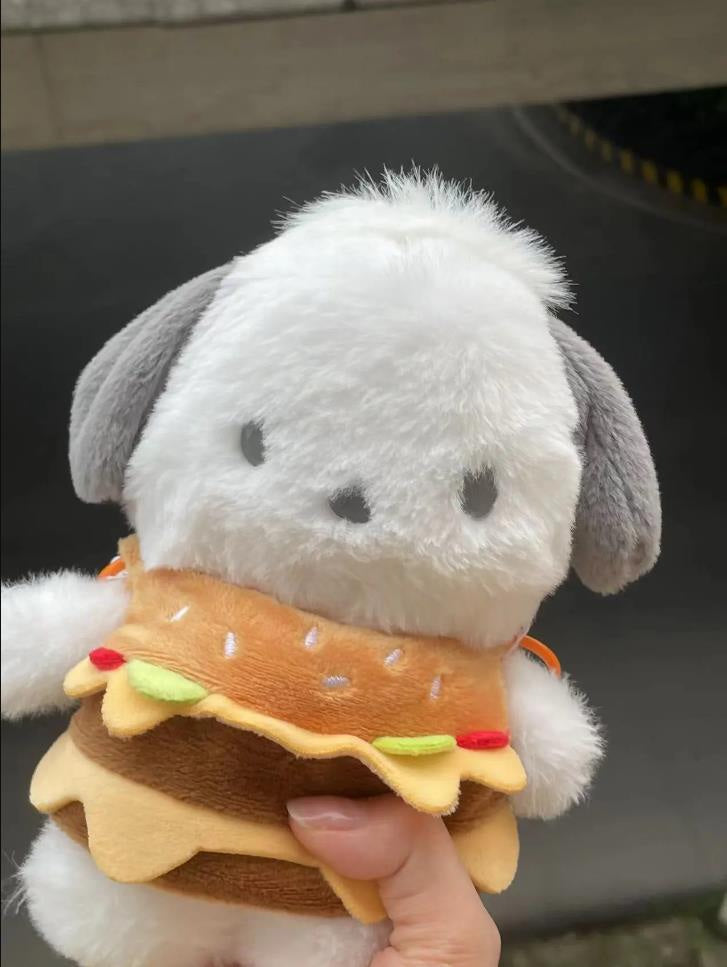 Kawaii hamburger puppy bag - big mac - burger - cross body bag - cute - fox