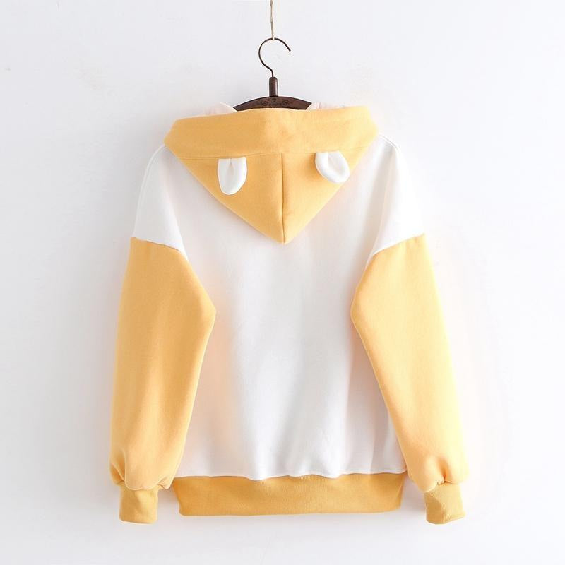 Kawaii hamster seed hoodie pullover sweater cute