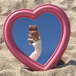 Kawaii lovecore mirror - heart - kawaii - lovecore - mirror - pink