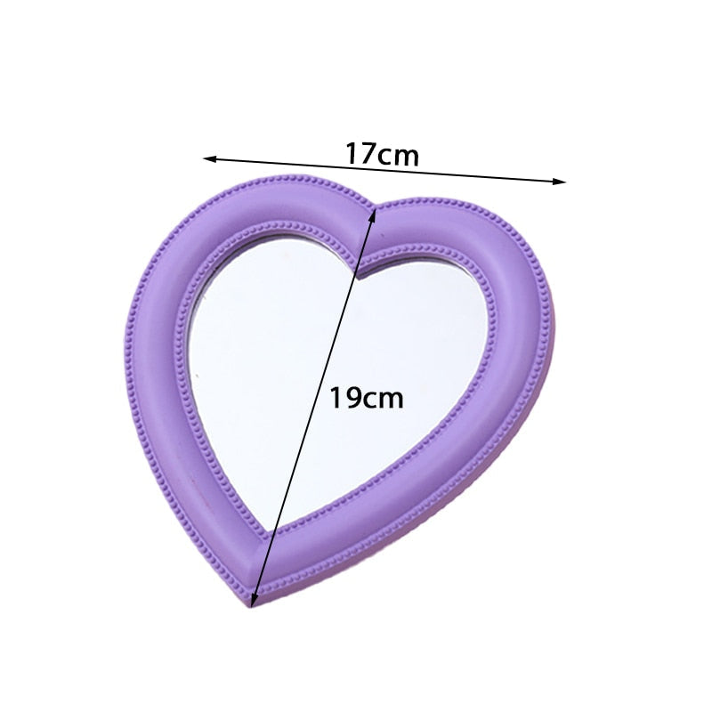 Kawaii lovecore mirror - heart - kawaii - lovecore - mirror - pink