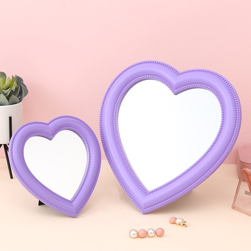 Kawaii lovecore mirror - heart - kawaii - lovecore - mirror - pink