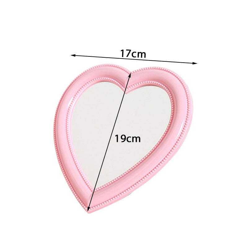 Kawaii lovecore mirror - heart - kawaii - lovecore - mirror - pink