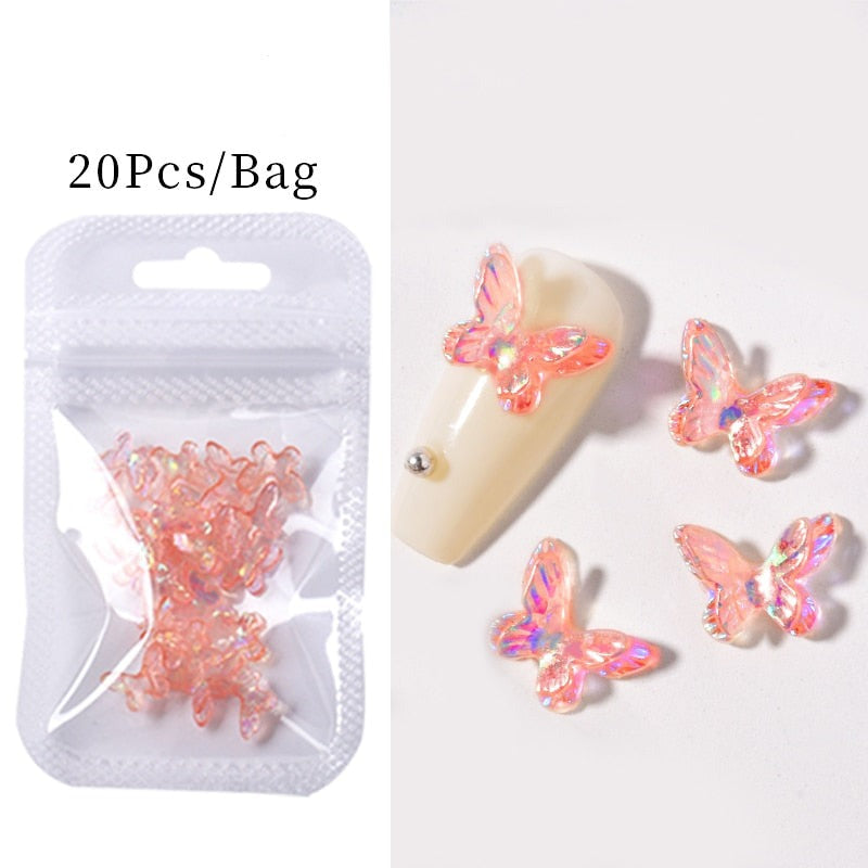 Kawaii nail art sticker gems - bows - charms - gems - hearts - jewels