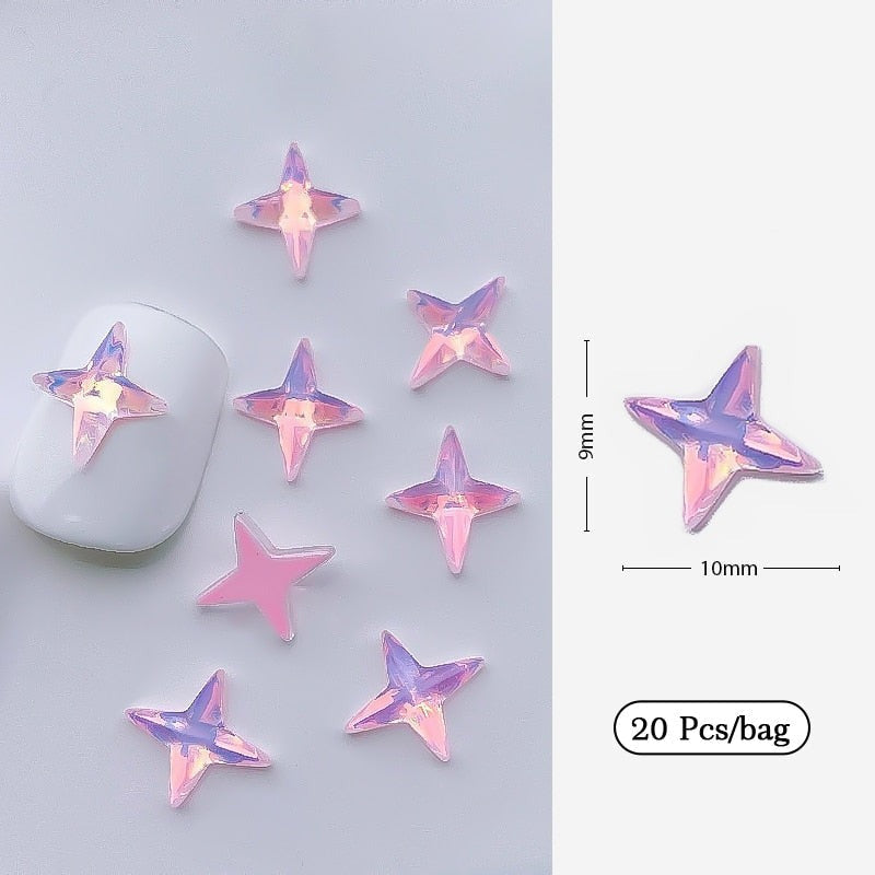 Kawaii nail art sticker gems - bows - charms - gems - hearts - jewels