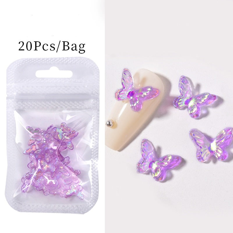 Kawaii nail art sticker gems - bows - charms - gems - hearts - jewels