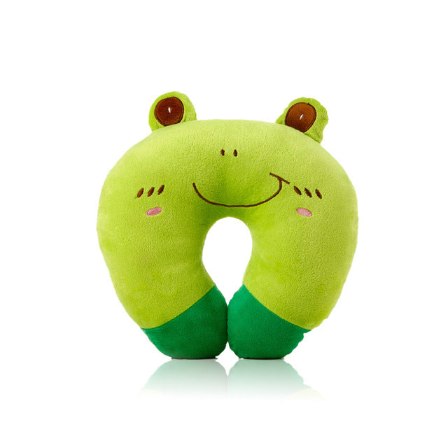 kawaii baby animals neck support pillow u shaped cushion travel cartoon animal airplane headrest by kawaii babe