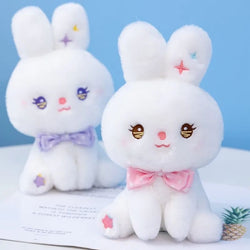 Kawaii pastel star peep easter bunny plush toy stuffed animal