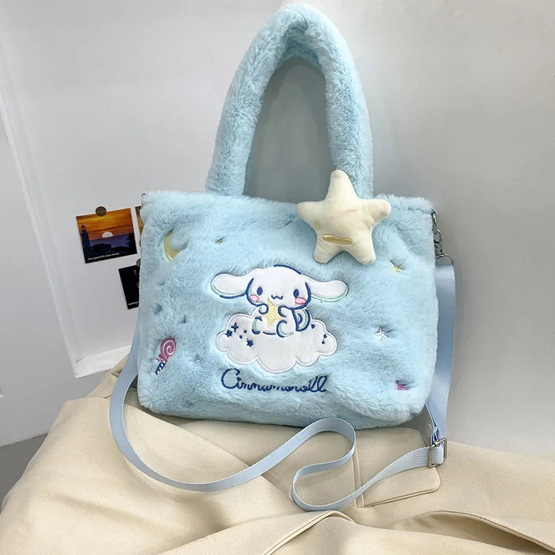 Kawaii plush cross body character bags - bags - cross body - bag - purse