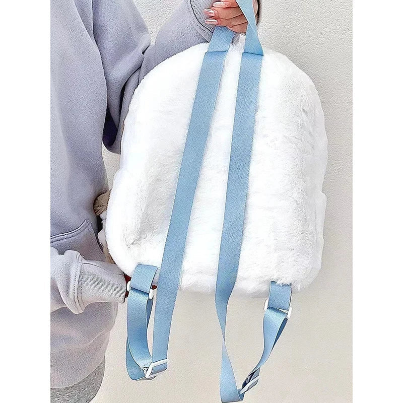 Kawaii plush puppy backpack - backpack - backpacks - bag - bags - book