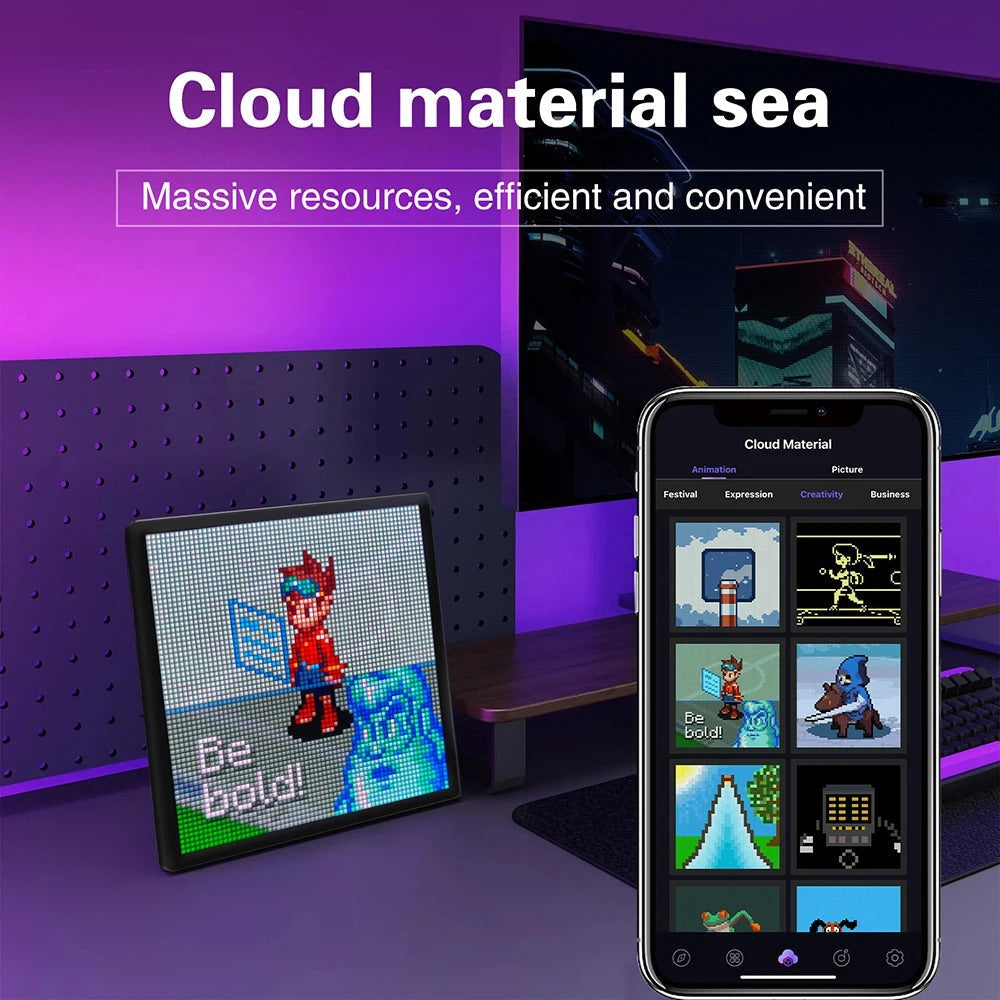 Kawaii Smart LED Pixel Display & Custom Art App – Kawaii Babe