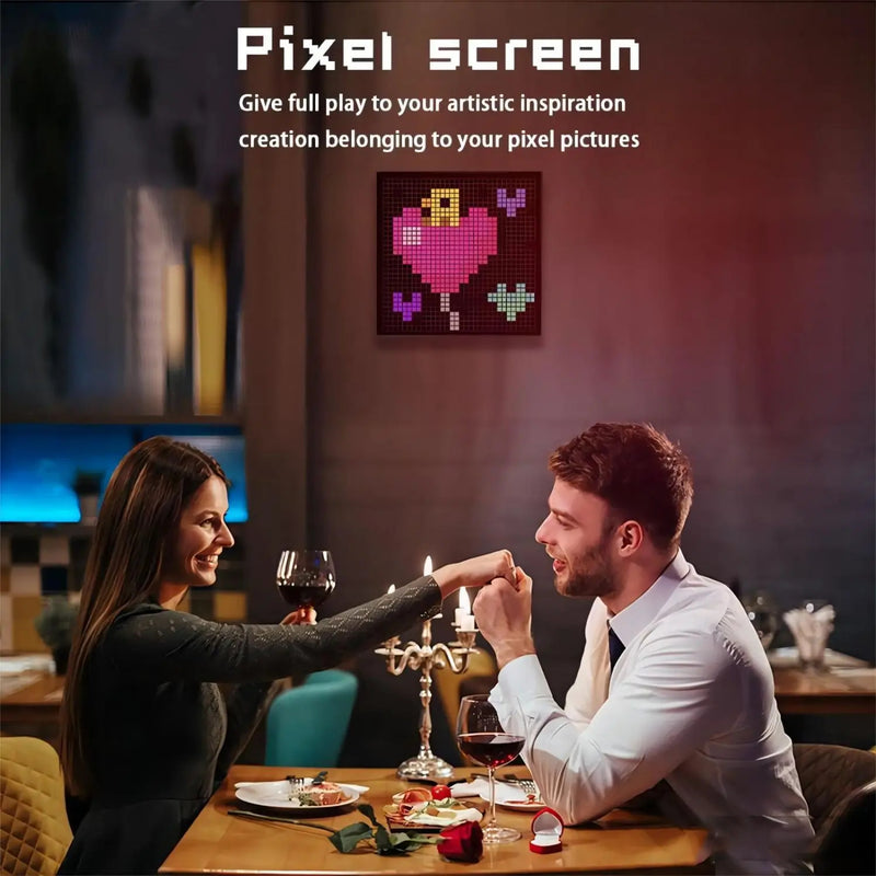 Kawaii smart led pixel display & custom art app - custom art - display - gamer - pixel app