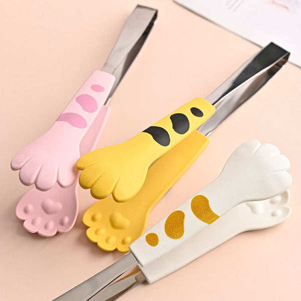 Kitten paw tongs - cat - cats - kawaii - kitchenware - kitten