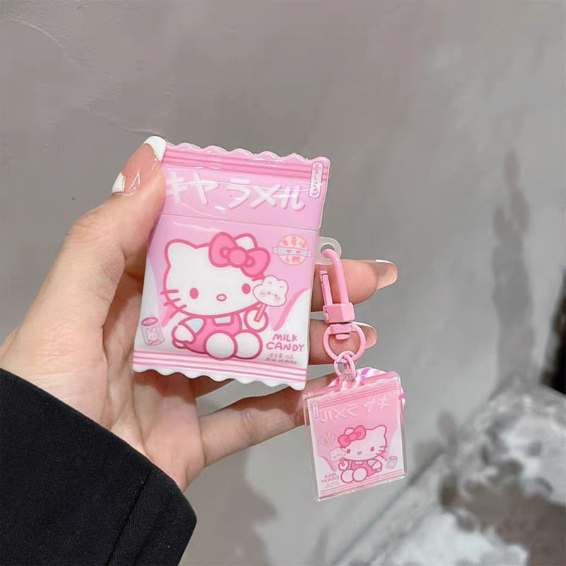 Kitty candy airpods case - airpod case - airpods - headphones - hello kitty - kawaii