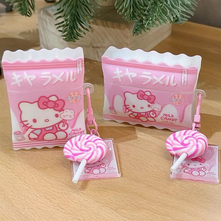 Kitty candy airpods case - airpod case - airpods - headphones - hello kitty - kawaii