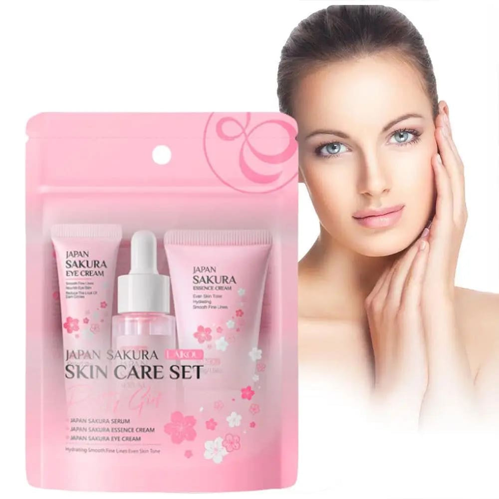 Korean Sakura Cherry Blossom Skin Care Sets – Kawaii Babe