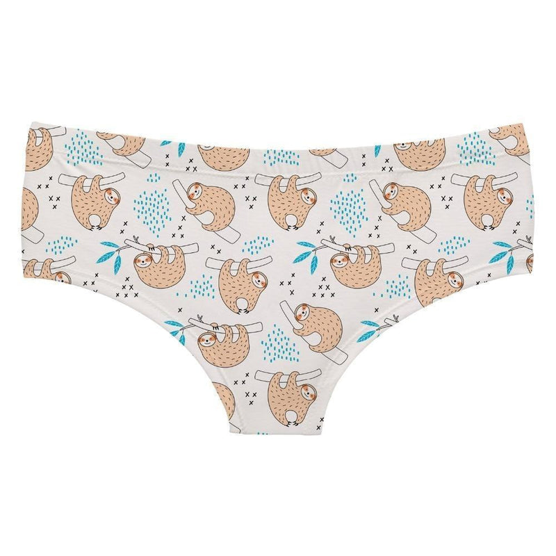 Lazy sloth panties - briefs - lingerie - panties - panty - sloth