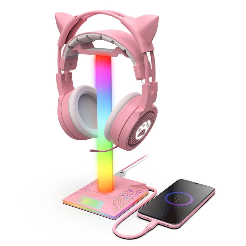 Led headset stand & display - display - egirl - egirls - gamer - girl