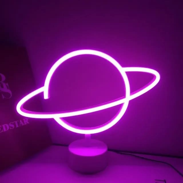 Kawaii led rainbow desk lamp lighting pride