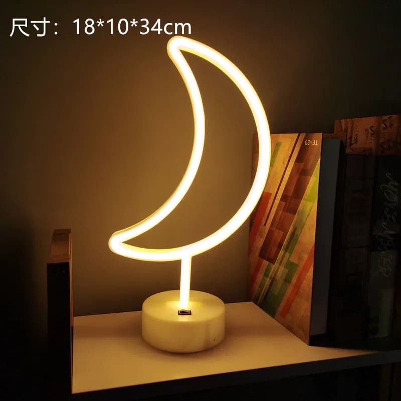 Kawaii led rainbow desk lamp lighting pride