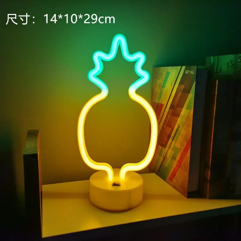 Kawaii led rainbow desk lamp lighting pride