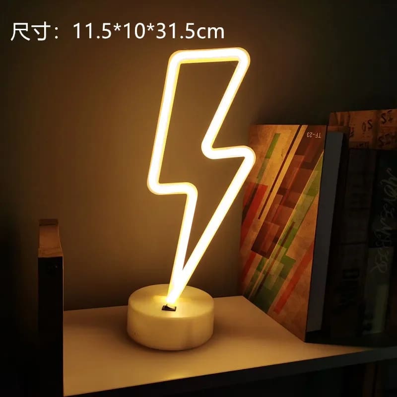 Kawaii led rainbow desk lamp lighting pride