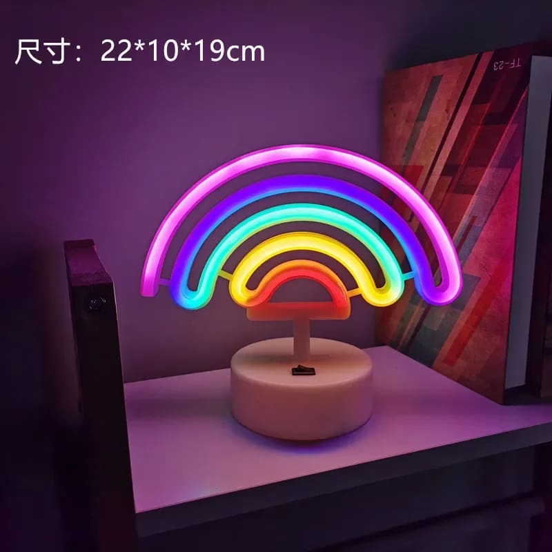 LED Rainbow Desk Lamp Lighting Pride – Kawaii Babe