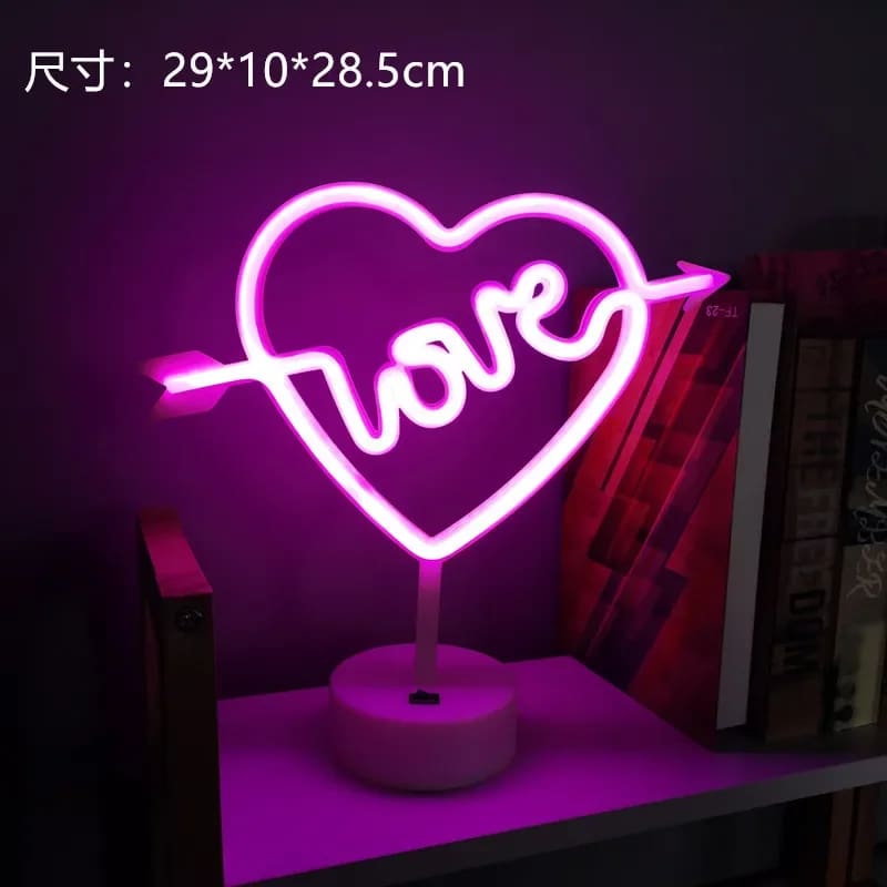 Kawaii led rainbow desk lamp lighting pride