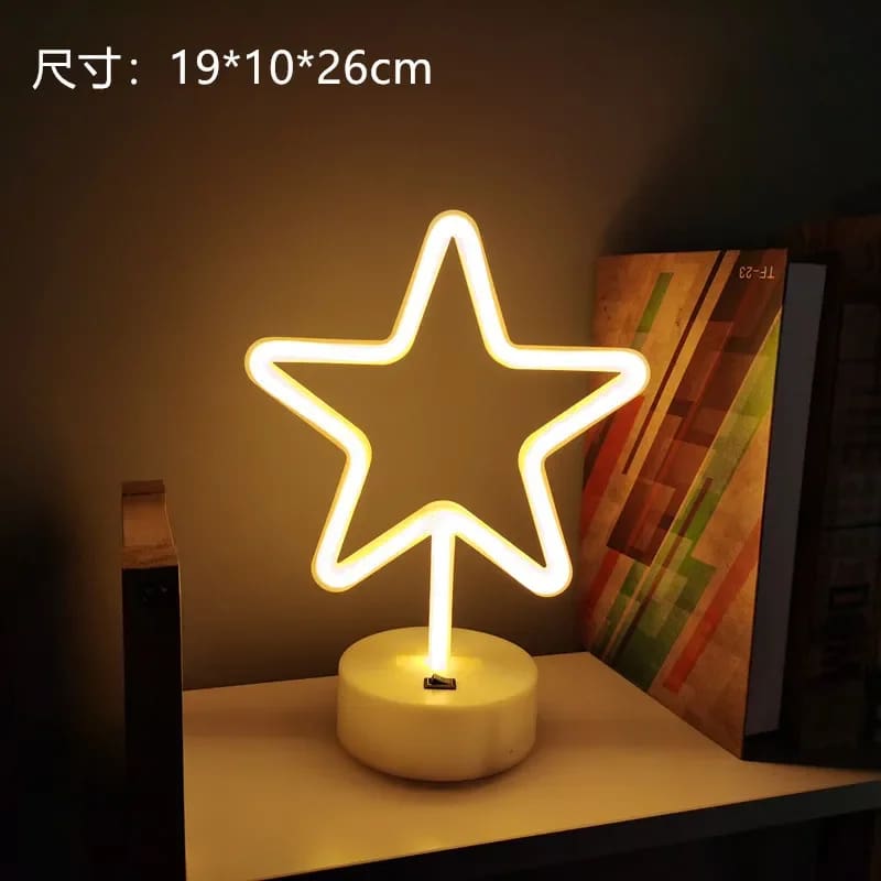 Kawaii led rainbow desk lamp lighting pride