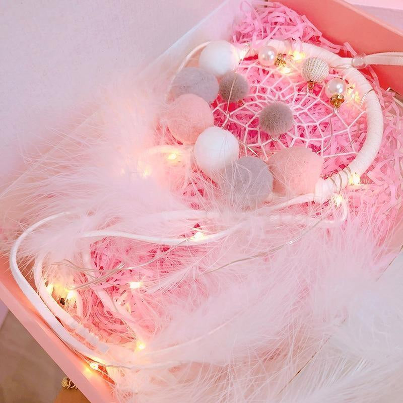 Light up dream catcher - bedroom - chimes - decor - decoration - dream catcher