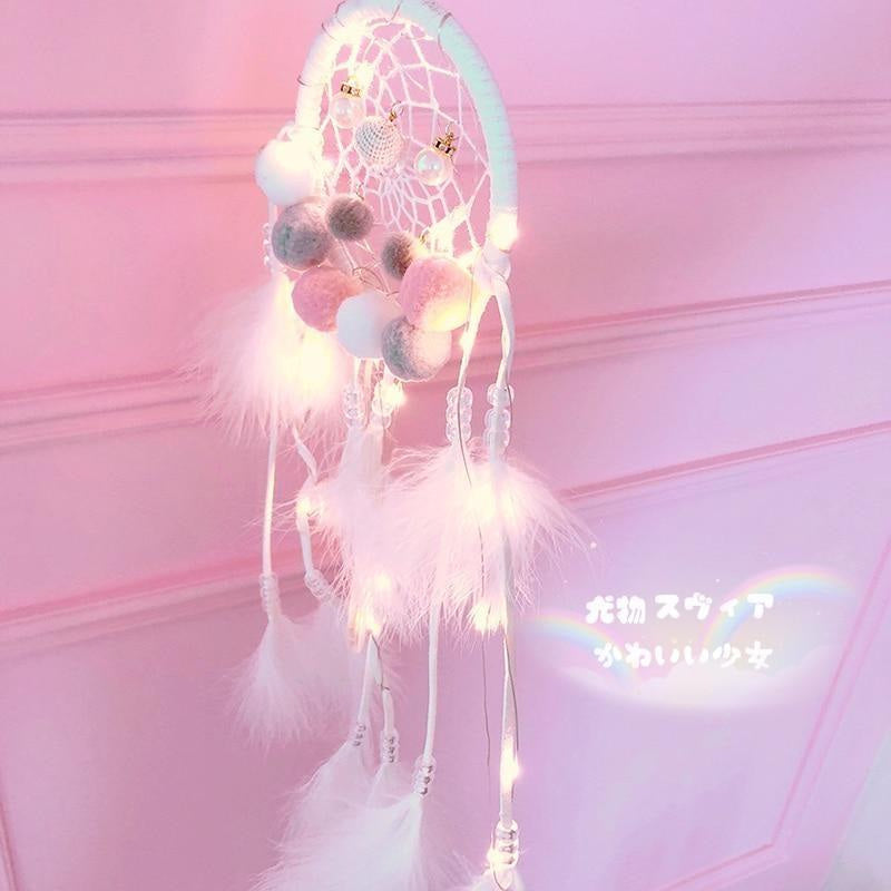 Light up dream catcher - bedroom - chimes - decor - decoration - dream catcher