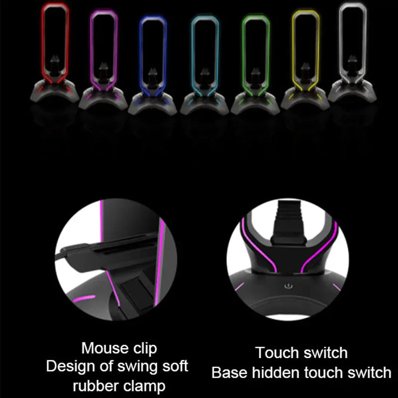 Light up headset display & dock - charging dock - headphone stand - headset display - led