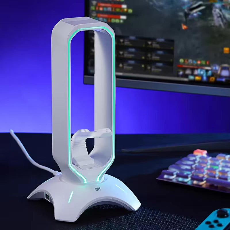 Light up headset display & dock - charging dock - headphone stand - headset display - led