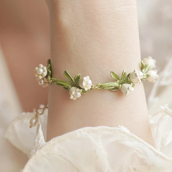 lily flower jewelry Lily Of The Valley Bracelet