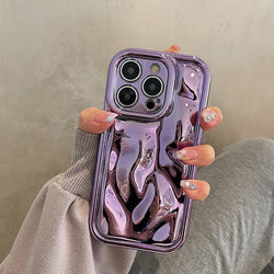 Futuristic Wet Look Metallic Liquid Mercury iPhone Case | Kawaii Babe Futuristic Wet Look Metallic Liquid Mercury iPhone Case | Kawaii Babe