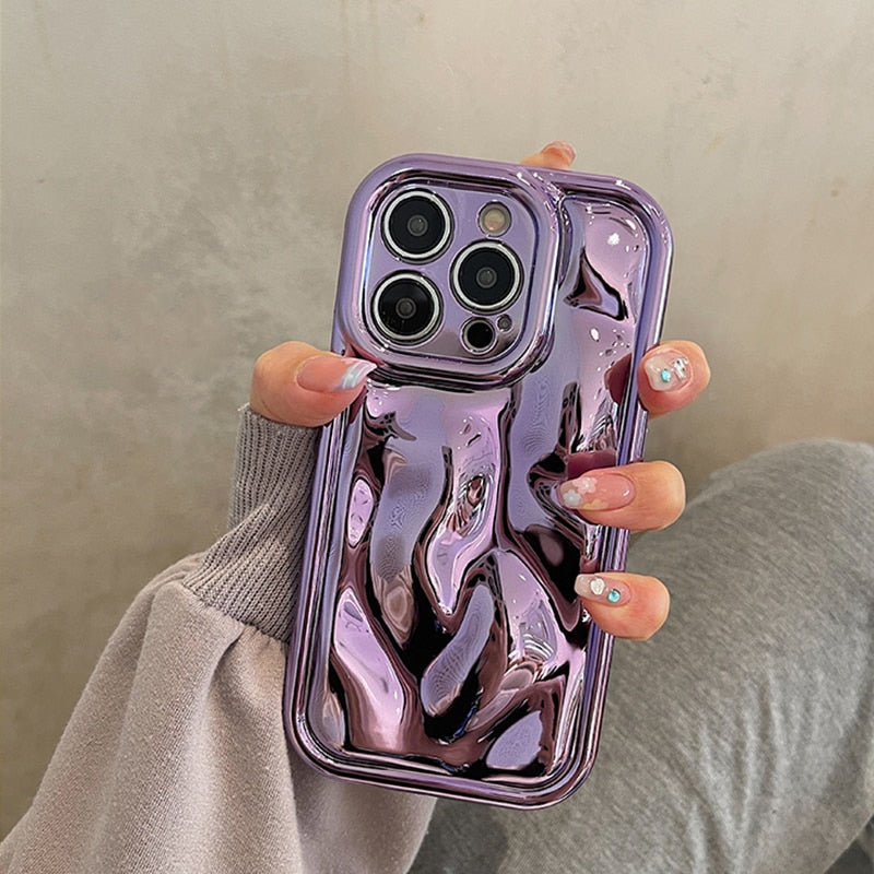 Futuristic Wet Look Metallic Liquid Mercury iPhone Case Futuristic Wet Look Metallic Liquid Mercury iPhone Case
