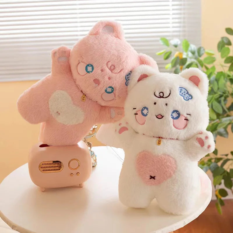 Kawaii little lucky kitty cat plush stuffed animals