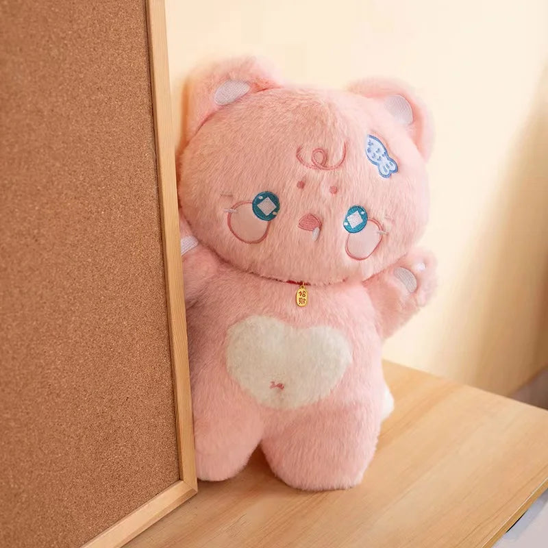 Kawaii little lucky kitty cat plush stuffed animals