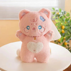 Kawaii little lucky kitty cat plush stuffed animals