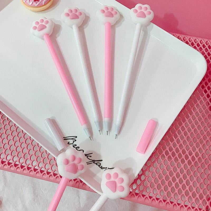 Little paw gel pens - cat paw - kitten - print - paws - pens