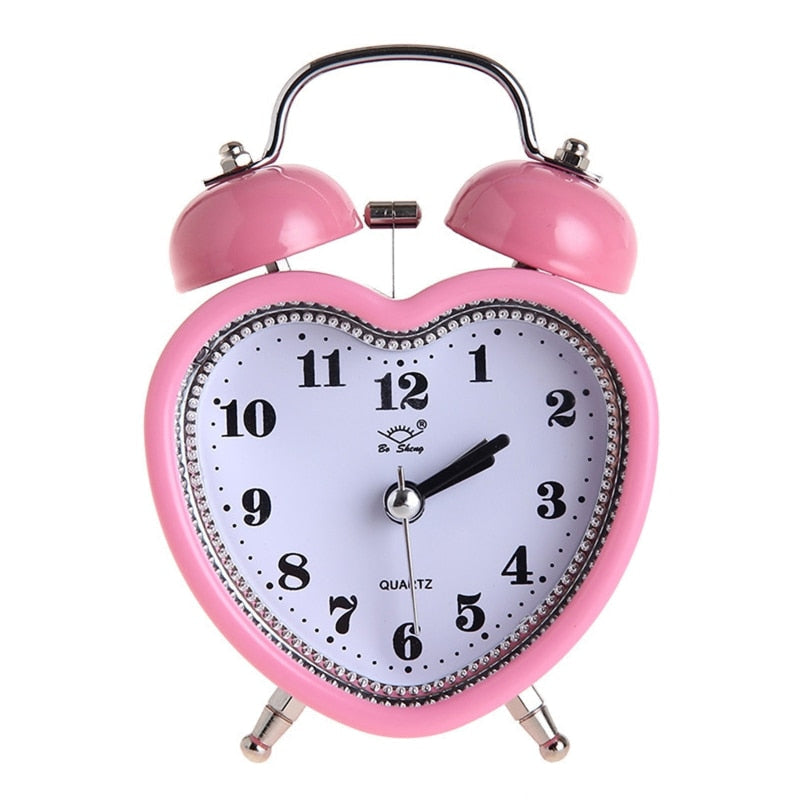 Love o’clock alarm - alarm clock - heart - hearts - kawaii