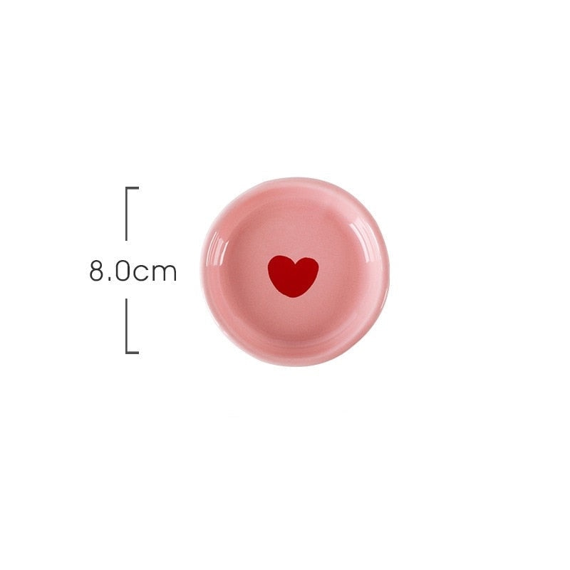 Lovecore dinnerware - bowls - dinnerware - heartcore - pink aesthetic - bowl