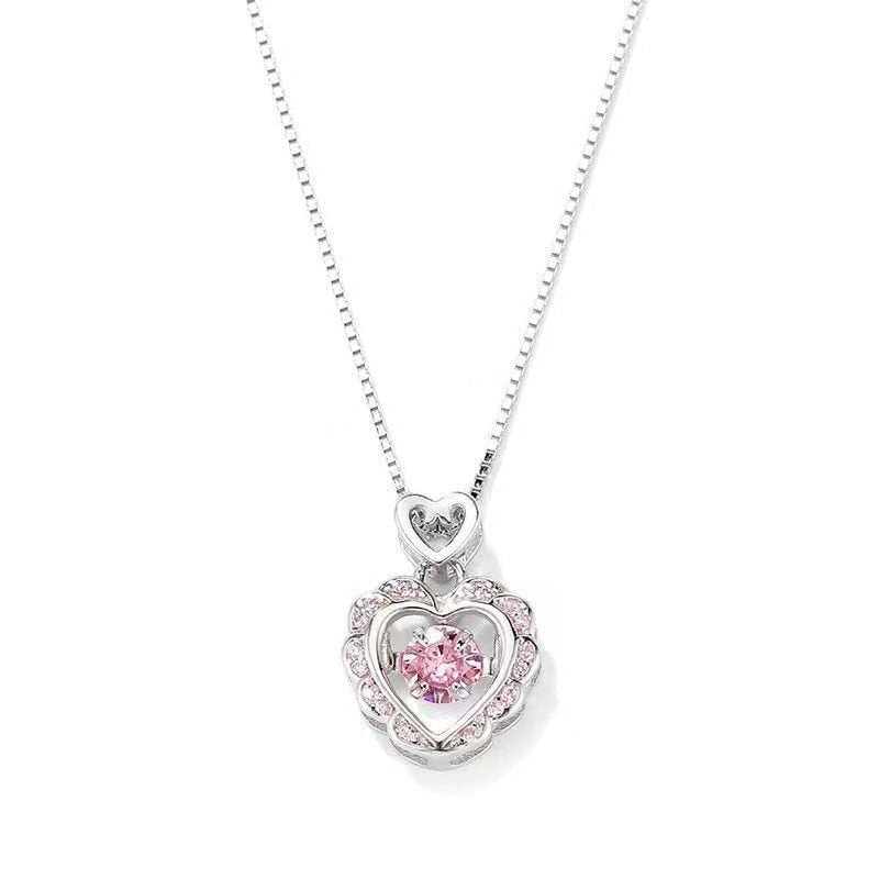 Lovecore heart necklaces - bows - choker - heart - hearts - jeweled