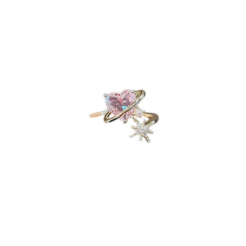 Lovestruck spiral ring - crystal jewelry - ring